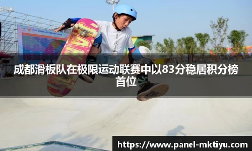 成都滑板队在极限运动联赛中以83分稳居积分榜首位